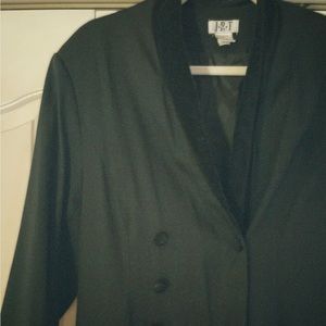 JRT Vintage Black Overcoat